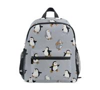 Kcldeci Sac à dos pour tout-petits filles garçons mignons pingouins patineurs maternelle primaire enfants école maternelle sac d'école sac à livres S-M, Jolis pingouins patineurs, S, Sac à dos daypack