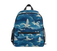 Kcldeci Sac à dos pour tout-petits filles garçons mouettes vagues de l'océan maternelle primaire enfants école maternelle sac d'école sac à livres S-M, Échecs colorés, M, Sac à dos daypack