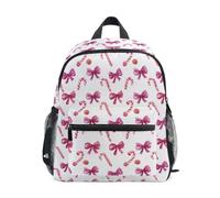Kcldeci Sac à dos pour tout-petits filles garçons nœuds roses et sucre d'orge maternelle enfants école maternelle sac à livres S-M, Chiffres dégoulinants 67, M, Sac à dos daypack