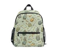 Kcldeci Sac à dos pour tout-petits filles garçons objets sur le thème du golf maternelle primaire enfants école maternelle sac d'école sac à livres S-M, Objets sur le thème du golf, M, Sac à dos
