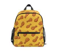 Kcldeci Sac à dos pour tout-petits filles garçons pattes de poulet frites maternelle primaire enfants école maternelle sac d'école sac à livres S-M, Thé Panda et Boba, M, Sac à dos daypack