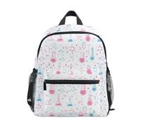 Kcldeci Sac à dos pour tout-petits filles garçons sciences chimie maternelle primaire enfants école maternelle sac d'école sac à livres S-M, multicolore, S, Sac à dos daypack