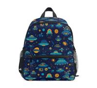 Kcldeci Sac à dos pour tout-petits filles garçons vaisseaux spatiaux dans l'espace maternelle primaire enfants école maternelle enfants école maternelle sac à livres S-M, Gorilla Surfing, S, Sac à dos