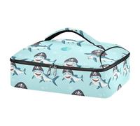 Kcldeci Sac de transport isotherme pour aliments chauds ou froids - Chapeau de pirate - Pour repas chauds ou froids - Pour repas-partage de barbecues, fêtes, pique-niques, lasagnes