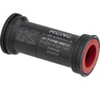 Kcnc Press Fit Bb90 24/25 Mm Bottom Bracket Cups Adapter Noir 89.5/92 mm Black