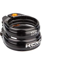 KCNC Collier de selle Twin Clamp SC13 noir 31.8 / 27.2 mm