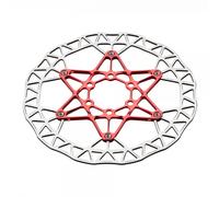 Kcnc Kasditor 6b 1.8 Mm Brake Disc Argenté 140 mm Red