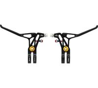 KCNC set de leviers de frein noir Satz (VR + HR)