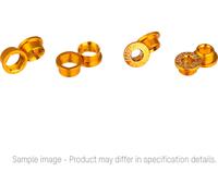 KCNC Set de Vis de Plateau MTB M8,5 courtes rouge universal