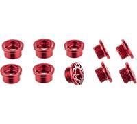 KCNC Set de Vis de Plateau Road M8,5 courtes noir universal