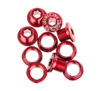 KCNC Set de Vis de Plateau Road M8 courtes bleue universal