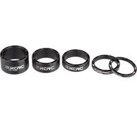 KCNC Set d'Entretoises Hollow pour Jeu de Direction 1 1/8" - 5 pièces bleue 3/5/10/14/20 mm