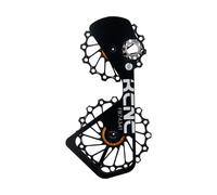 KCNC Système de galets jockey Cage de dérailleur + galets noir mittel