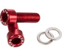 KCNC Vis Hexagonales pour Porte-Bidon rouge M5x15