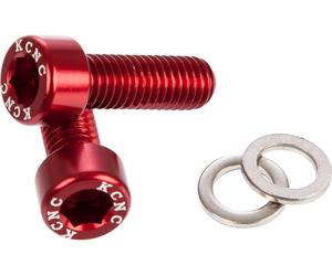 KCNC Vis Hexagonales pour Porte-Bidon rouge M5x15