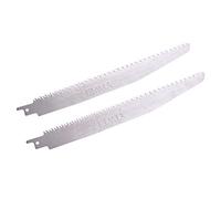 Kcnsieou Lot de 2 lames de scie sabre S1122C en acier inoxydable solide et durable pour couper les os, la viande et le bois