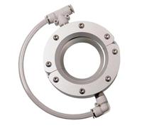 KCOAG Souffleur À Lame Annulaire en Alliage Daluminium À 360°, 13-152 Mm, avec 2 Entrées Dair, Installation en Deux Parties, pour Un Séchage Efficace des Tuyaux Et Câbles, À 140mm