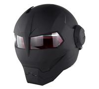 Kcolic Casque De Moto Intégral Modulable, Casque Ouvert, Certifié ECE, Coque Résistante Aux Chocs, Doublure Respirante, Idéal pour Les Jeux De Rôle Et Les Bals De Promo. B,L=59~60CM