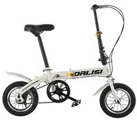 Kcolic Vélo Pliant Adulte 14/16 Pouces, Vélo Pliant Ville Vitesse Variable, Vélo Pliant Portable Léger pour Étudiants Et Navetteurs Urbains B,14