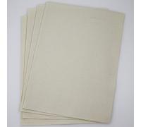 KCS Lot de 4/6 pièces de tissu Aida en coton pour point de croix 16 ct Crème 30 x 45 cm