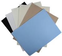 KCS Lot de 6 toiles Aïda en coton pour point de croix 16 ct Couleur #1 30 x 45 cm