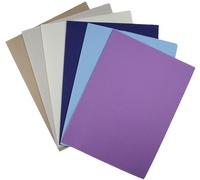 KCS Lot de 6 toiles Aïda en coton pour point de croix - 30 x 45 cm - Couleur n°3