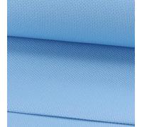 KCS Tissu Aida en coton compté 16 carats pour point de croix (48,3 x 71,1 cm, bleu clair)