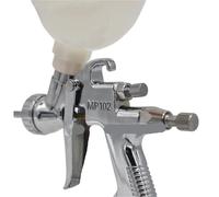 KCTRELTQS 1 Mini pulvérisateur MP-102 LVMP, buse en Acier Inoxydable de 1,0 mm, Outils de Peinture for Voiture avec gobelet de 250 ML et 400 ML(250cc 400cc Cup)