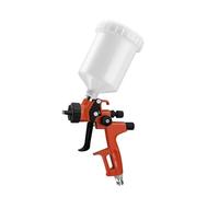 KCTRELTQS 1 pulvérisateur de Peinture à buse de 1,3 mm, Outils pneumatiques à Haute atomisation, réparation de Peinture à l'huile for Voiture/Meubles(Orange 5600)