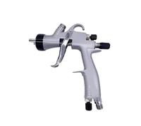 KCTRELTQS 1 pulvérisateur de Peinture à Haute atomisation MP-400, réservoir 600cc, buse 1,3/1,4/1,7mm, Peinture à Base d'eau, pulvérisation d'air(Silvery 1.4MM)