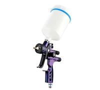 KCTRELTQS 1 pulvérisateur de Peinture Automobile Basse Pression 6800 g 1,3 mm, 260 l/Min, Outil aérographe(Blue-Purple Fade)