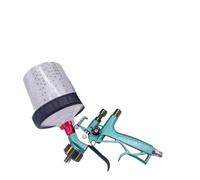 KCTRELTQS 1pc 8900 Réservoir Connecteur Rouge Aérographe Outils de Peinture for Voitures Automobile Spray Équipement de Peinture Professionnel(Green 1.3)