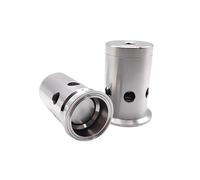 KCTRELTQS Soupape de sécurité 0,1-0,3 MPa, 1,5" 2" à Trois Colliers, vanne de réduction de Pression sanitaire réglable en Acier Inoxydable SUS304(Ferrule OD 64mm,0.1Mpa)