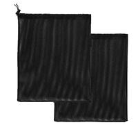 Kcvzitrds 2 PièCes SéRies Grand Sac de Pompe 17,7 Pouces X 17,7 Pouces Sac de Filtre de Pompe D'ÉTang Sac de MéDia Noir Sac de de Pompe pour Filtres Biologiques D'ÉTang