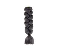 Kcvzitrds 2Pcs / Ensemble 24 Pouces Tressage Extensions de Cheveux Jumbo Crochet Tresses SynthéTique Cheveux Style 100G / Pcs A38