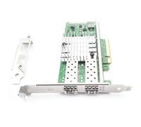 Kcvzitrds Carte Réseau Ethernet 10 Gigabit Pci Express X8 X520-SR2 Adaptateur Réseau Simple/Double Port SFP+ E10G41BTDA Installation Facile