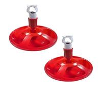 Kcvzitrds Distributeur d'eau pour Poulets, Abreuvoir pour Volailles, Tasses d'eau pour Volailles, Distributeur d'eau, Abreuvoir pour Volailles, Abreuvoir pour Canards