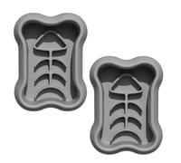 Kcvzitrds Gamelle à Alimentation Lente pour Chien avec Ventouse, Anti-Étouffement, en Silicone, Gamelle à Alimentation Lente pour Chien pour Une Alimentation Saine