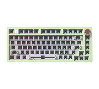 Kcvzitrds Kit de Clavier Mécanique Filaire avec Bouton de Réglage, Rétroéclairage RGB, Joint D'Étanchéité, Aluminium Personnalisé, Hot-Swap pour Ordinateur Portable de Bureau, Travail et