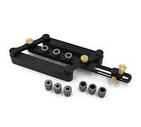 Kcvzitrds Kit de Gabarit de Goujonnage RéGlable Gabarit de Localisation de Perforateur de Position Auto-Centrant pour Outils de Menuiserie de Meubles