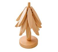 Kcvzitrds Support de Marmite Tapis Anti-Brûlure Tapis de Table en Bois pour Théière Coussinets D'Isolation Thermique