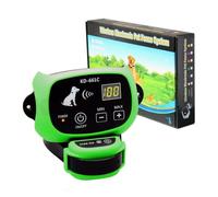 KD-661C Système de clôture électronique sans Fil Rechargeable étanche pour Animaux de Compagnie 1/2 Chien Blanc Vert(Vert,Convient pour 1 Chien)