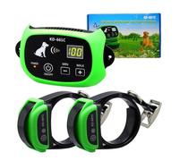 KD-661C Système de clôture électronique sans Fil Rechargeable étanche pour Animaux de Compagnie pour 1/2 Chien