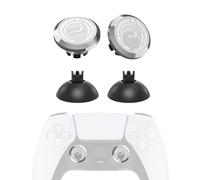 KD.FLY Capuchons de pouce interchangeables en métal et base de joysticks pour manette PS5, kit de remplacement personnalisé pour manette PS5 Dual Sense, 2 joysticks, 2 bases de joysticks, grue volante