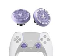 KD.FLY Lot de 2 joysticks en métal pour manette PS5 Edge, kit de remplacement pour manette PS5 DualSense Edge, pièces d'accessoires de joystick métalliques en aluminium, étoile