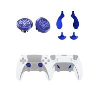 KD.FLY METAL Thumbsticks & Back Paddles for PS5 Edge Controller, Custom Joystick Thumb Sticks Grips Remplacement Kit for PS5 Dual Sense Edge Controller, 2 Joysticks, 4 Back Buttons, Owl