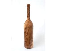 KD Willmax MUGDAR Indian Club Mudgar Bheem MACE Équipement d'épaule MEEL Karla Katai Mugdal Fitness Équipement en bois durable (5 à 6 kg)