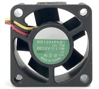 KD1204PKB1 4020 Micro 3Wire Fan, DC12V 0.08A RPM Feedback High Speed Mini Fan