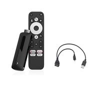 KD3 4K TV Stick Android 11 Netflix certifié Voice Assistant 2G 8G HDR AV1 Dolby Audio (OTG Gratuit à l'intérieur)