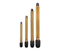 KD89 Horotec MSA02.026 - Assortiment de 4 mandrins d'horloger/bijoutier en Laiton à tête carrée